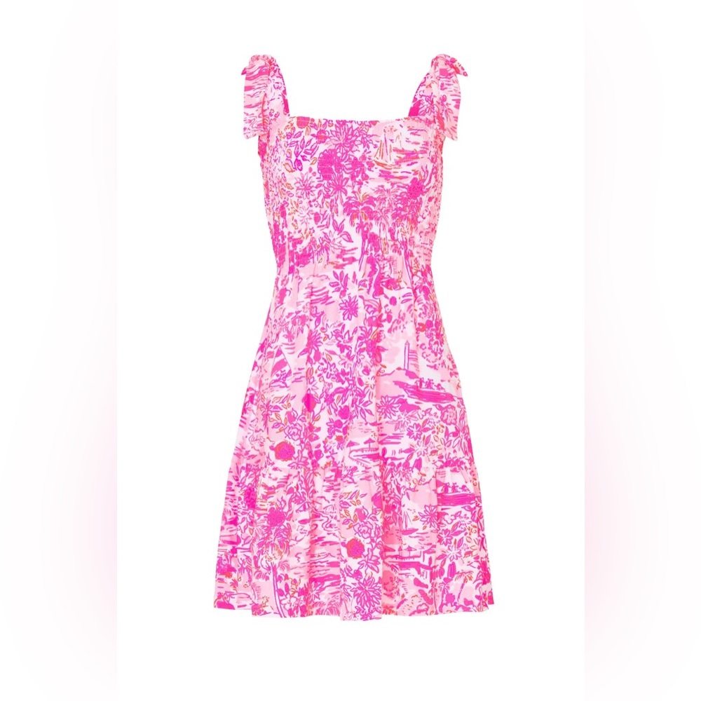 Lilly Pulitzer Kailua Smocked Dress - Picture 2 of 4